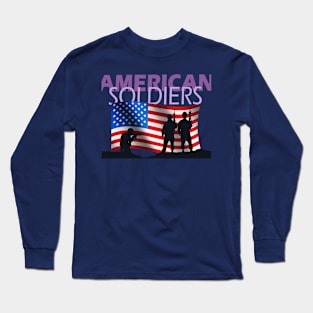 American soldiers Long Sleeve T-Shirt